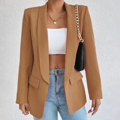 Eleganter Damen Blazer aus Hochwertigem Material – Vielseitige Passform für Büro und Freizeit, Erhältlich in S, M, L, XL 10