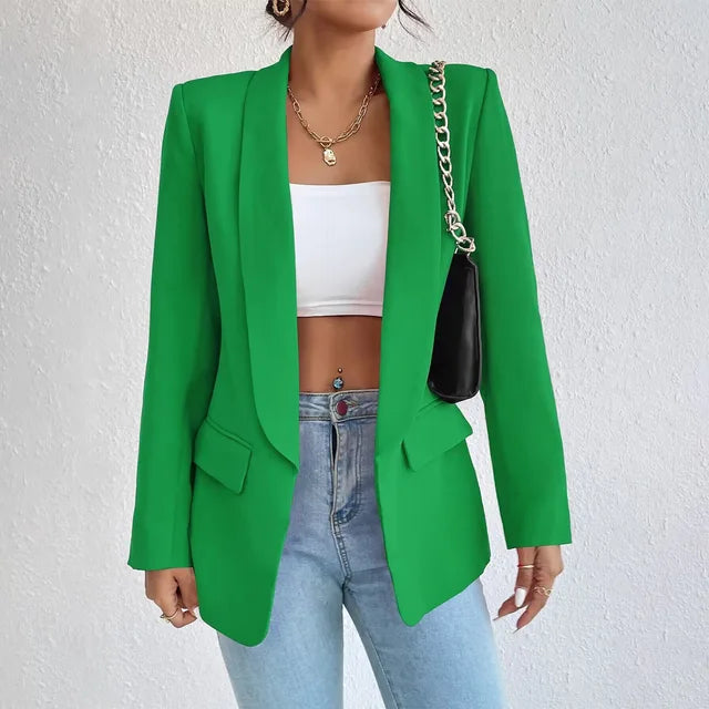 Eleganter Damen Blazer aus Hochwertigem Material – Vielseitige Passform für Büro und Freizeit, Erhältlich in S, M, L, XL 9