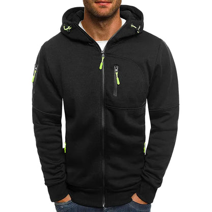 Variant image for Herr Fleecejacka Modern Design Högpresterande Fleece-13