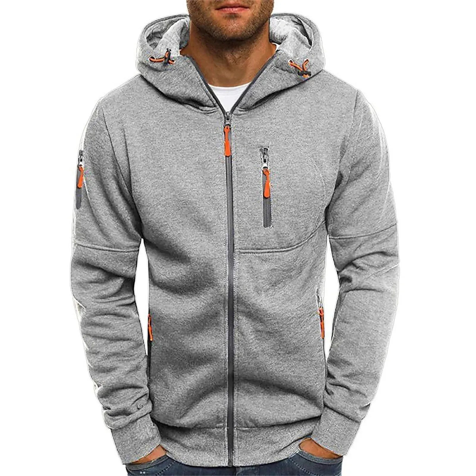 Variant image for Herr Fleecejacka Modern Design Högpresterande Fleece-25