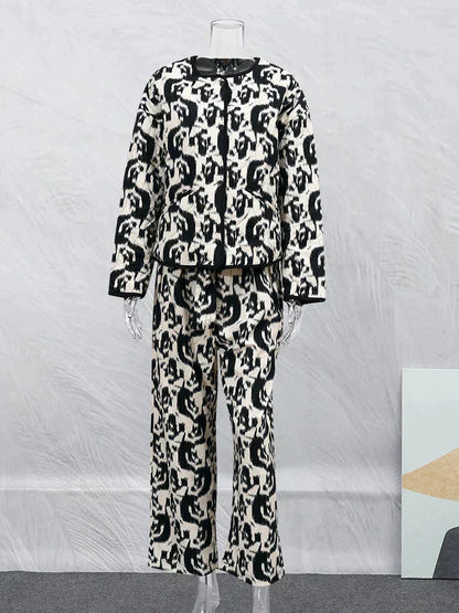 Dam Kappa Vintage Blommig Jacka Högkvalitativt Material-3