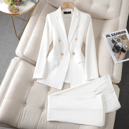 Dam Jacka och Byxor Set Elegant Polyester 4