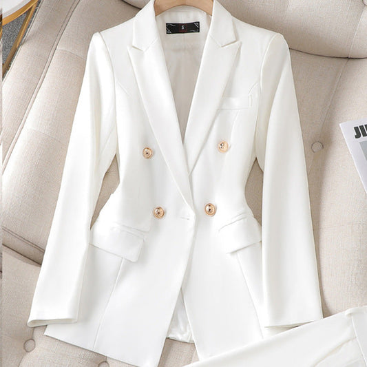 Dam Jacka och Byxor Set Elegant Polyester 1