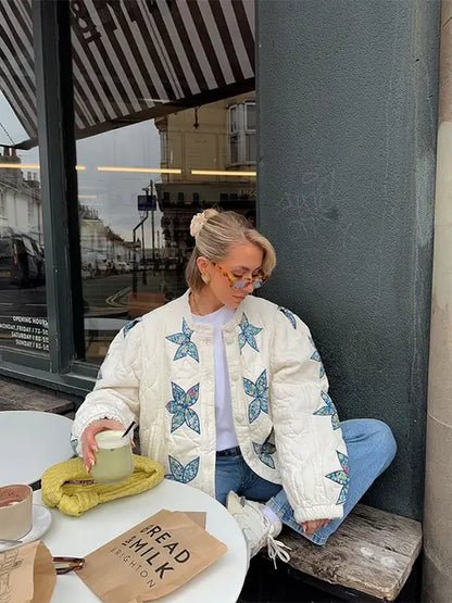 Variant image for Damjacka Modern Stil Värme Högkvalitativ Polyester och Bomull-1
