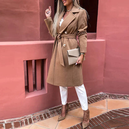 Variant image for Dam Kappa Dubbelradad Bomull för Avslappnad Stil-1