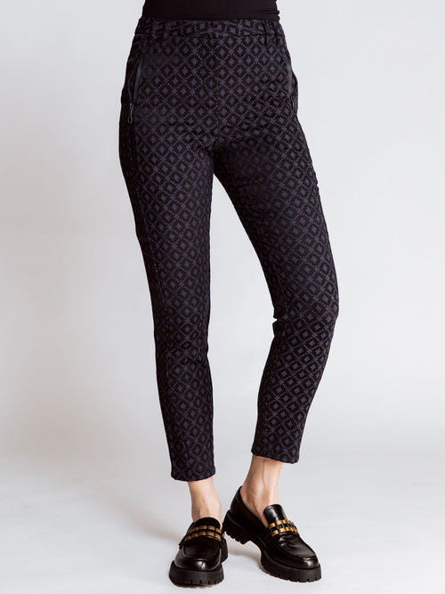 Dam Blazer Rakt Snitt Polyester med Fickor och 1-Knapp Stängning-1