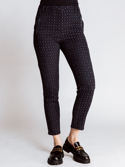 Dam Blazer Rakt Snitt Polyester med Fickor och 1-Knapp Stängning-1