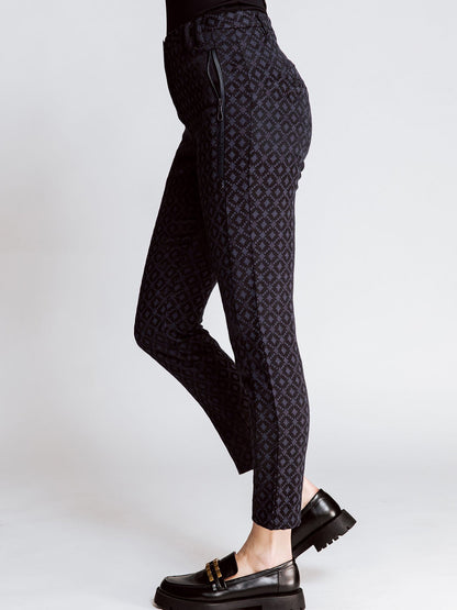 Dam Blazer Rakt Snitt Polyester med Fickor och 1-Knapp Stängning-3