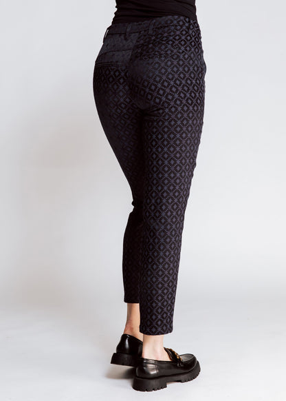 Dam Blazer Rakt Snitt Polyester med Fickor och 1-Knapp Stängning-4