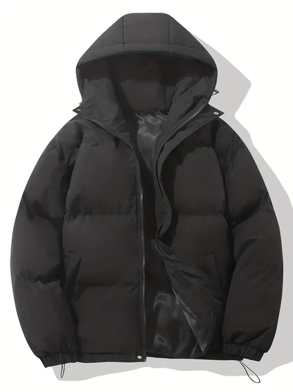 Dam Vinterjacka Med Huva Vattenavvisande Material Modern Passform 8