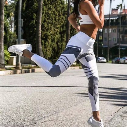 Dam Långa Byxor Avslappnad Spandex Polyester-3