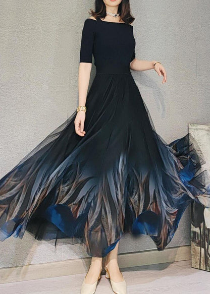 Kjol Dam Långkjol Luftig Polyester-1