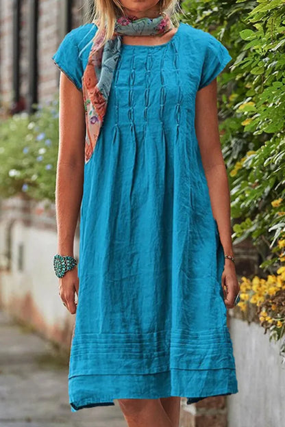 Variant image for Dam Fritidsklänning Kortärmad Lätt Material-49