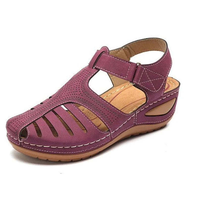 Dam Sandaler med Ortopediskt Stöd och Justerbar Passform-5