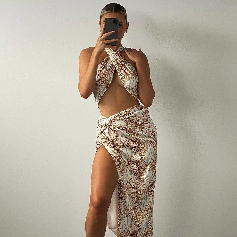 Dam Minikjol Asymmetrisk Blommig Polyester Spandex-3