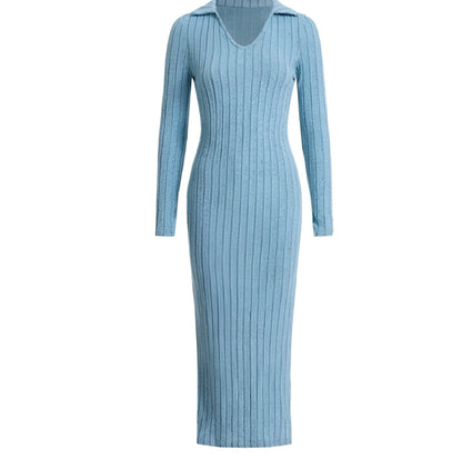 Variant image for Dam Klänning Enkel Chic Lätt Polyester Elegant Passform-21