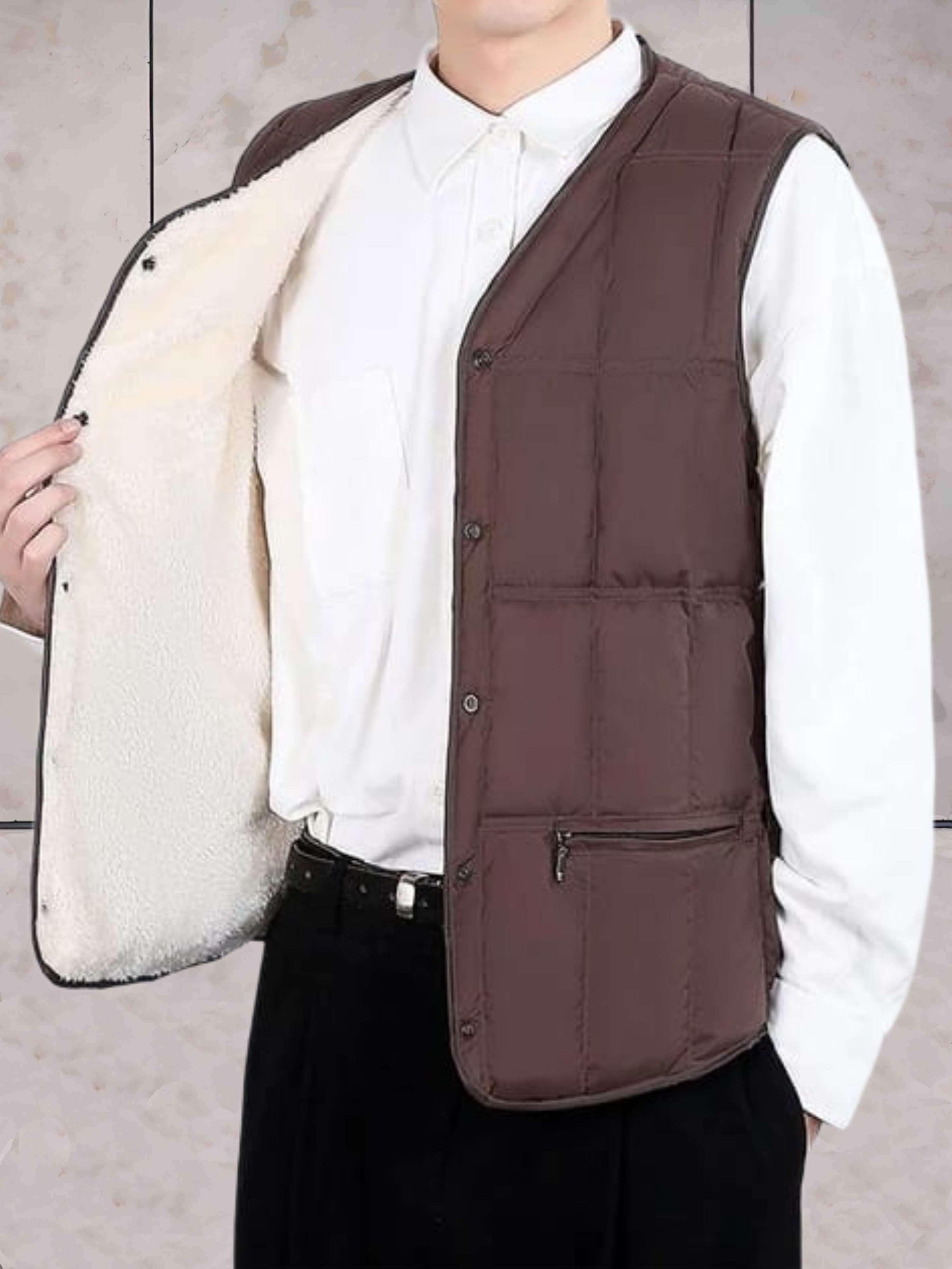 Variant image for Dam Ärmlös Quiltjacka Fleecefodrad Polyester-43