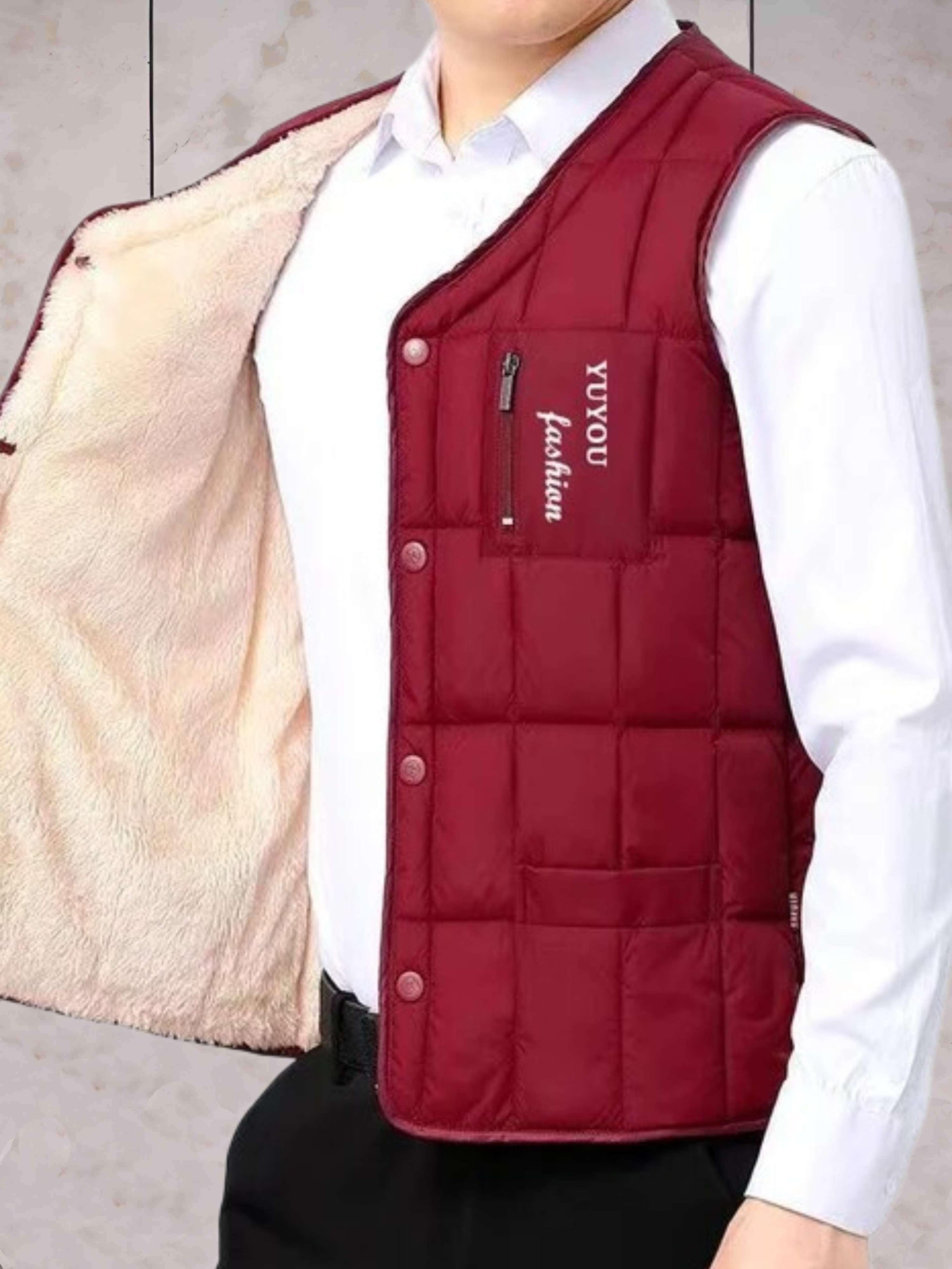 Variant image for Dam Ärmlös Quiltjacka Fleecefodrad Polyester-30