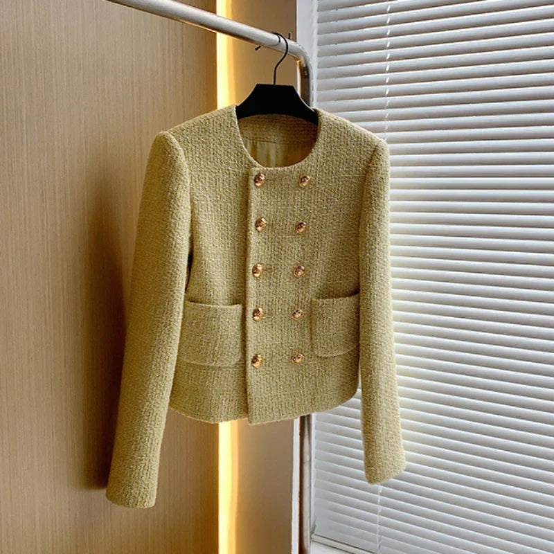 Kortjacka för Dam i Mjuk Tyg med Chic Design – Perfekt för Vardag och Fest, Normal Passform, Finns i S-XL 2