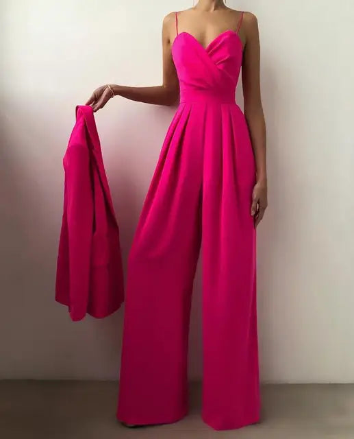 Variant image for Dam Overall Justerbara Spaghettiremmar Polyester Bomull-19