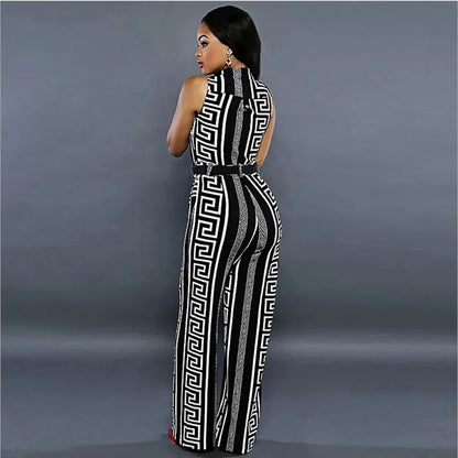 Ärmlös Dam Jumpsuit i Bodycon Stil – Kroppsnära Passform i Polyester och Elastan, Perfekt för Vardag och Fest 3