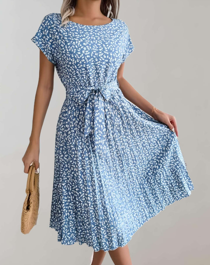 Dam Miniklänning Flödande Polyester Chic Design-2