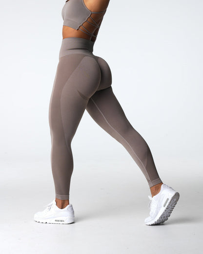Variant image for Kvinnors Leggings Hög Midja Ribbad Tyg-14