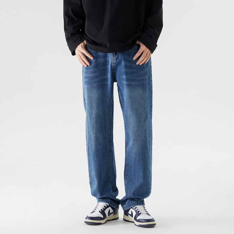 Variant image for Herr Vintage Jeans Klassisk Denim Lös Passform-5