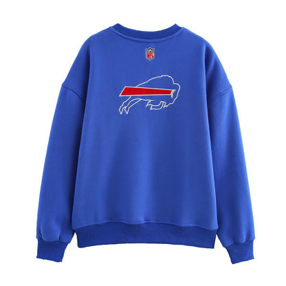 Kvinnors Tröja Casual Lagdesign Bomull-3