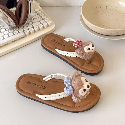 Variant image for Dam Sandaler Djurmotiv Vadderad Fotbädd-2