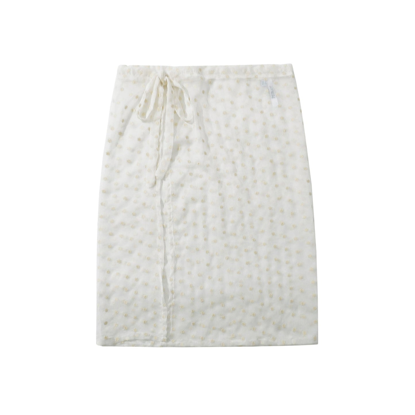 Dam Midi Kjol Blommig Design Elastisk Midja Hållbart Material 1