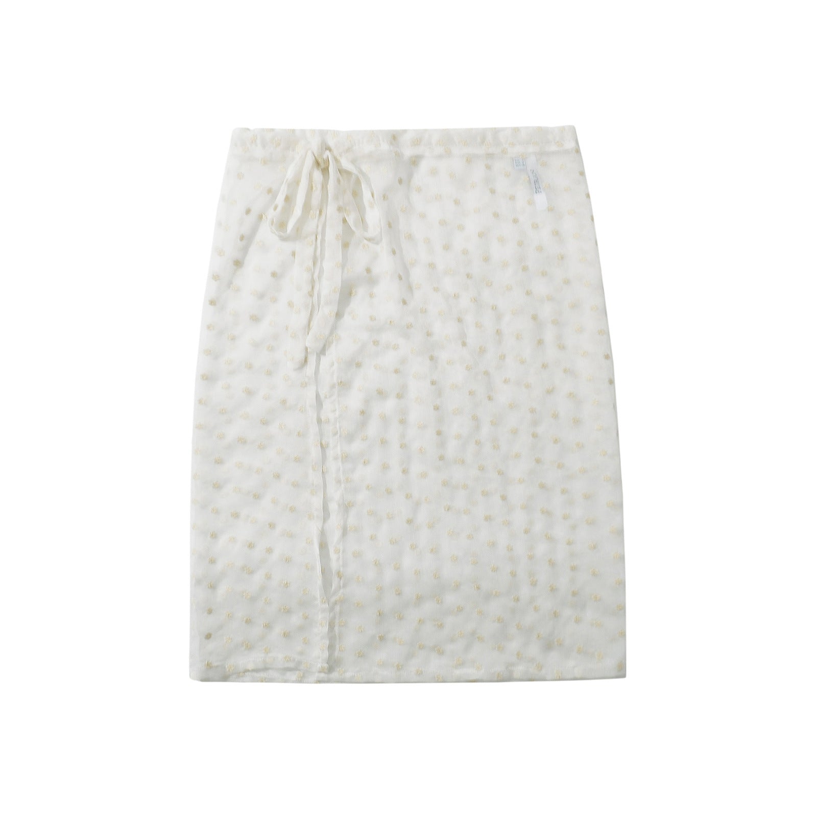 Dam Midi Kjol Blommig Design Elastisk Midja Hållbart Material 6