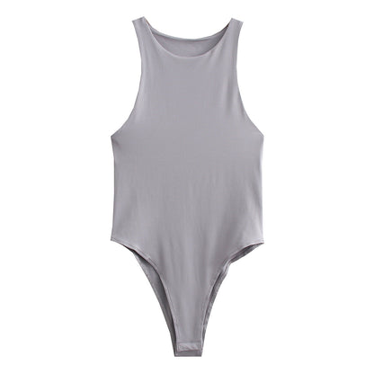 Variant image for Dam Tank Top Tight Passform 100% Bomull Enkelfärgad-10