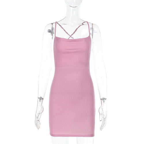 Festliches Kleid mit Justierbaren Spaghettiremmar – Figurnah, Schimmerndes Elastisches Material, Perfekt für Partys und Anlässe 1