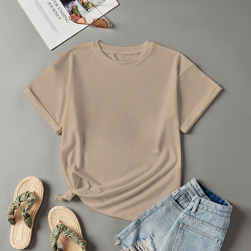 Variant image for Dam T-shirt Kortärmad Löst Passform Polyester-16