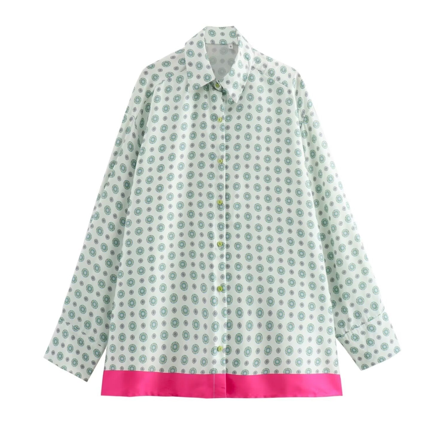 Variant image for Herr Pyjamas Set Långärmad Punkttryck Mjuk Bomull-1