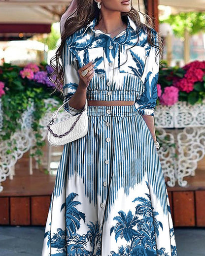 Dam Klänning Överdimensionerad med Ståkrage Polyester-1