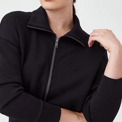 Dam Jumpsuit Långa Ärmar Bomull Spandex Nio-Cut-4