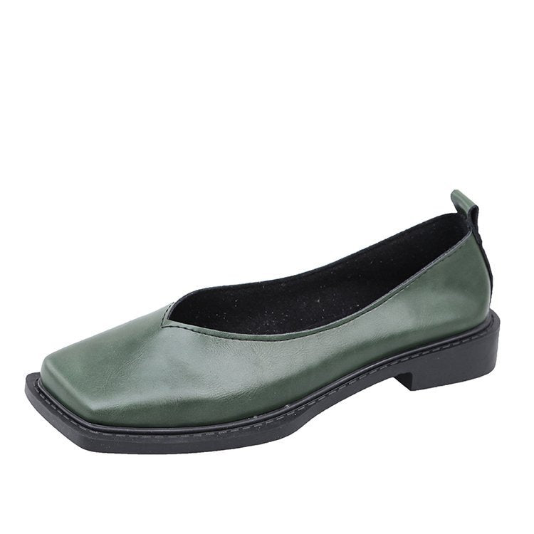 Svarta Ballerinaskor Dam med Spetsig Tå och Icke-Slip Gummisula för Elegant Komfort 1