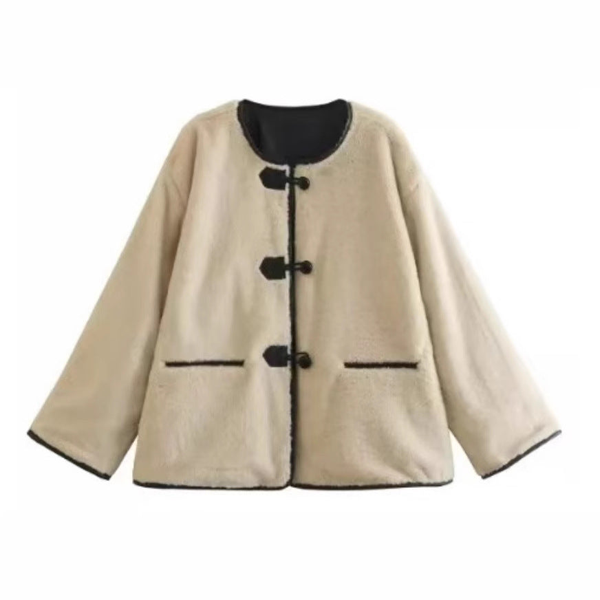 Damen-Steppjacke mit Knopfdetails und großen Taschen – weich und warm, maschinenwaschbar, erhältlich in S-XL 6