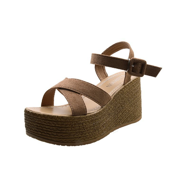 Variant image for Damer Kilsandaler med Tvärbälte och Halkfri Sula Syntetmaterial-2