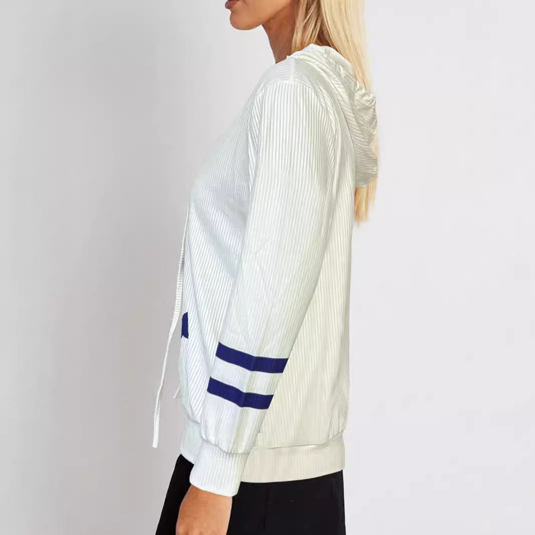 Hoodie Män Lång Ärmar Polyester Modern Passform-4
