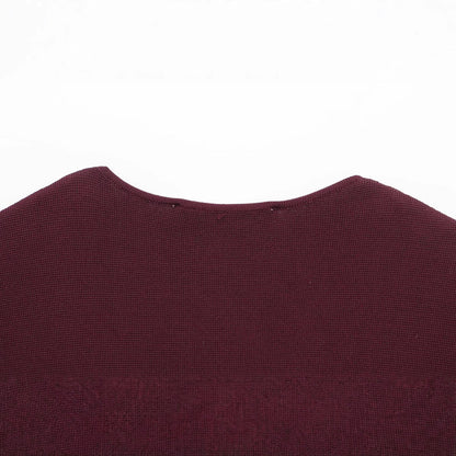 Dam Ärmlös Klänning Asymmetrisk Polyester med Gulddekoration-4