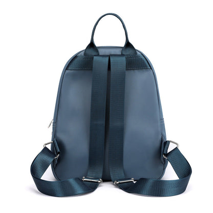 Dam Axelväska Koreansk Stil Mjuk Nylon med Dubbla Axelremmar-5