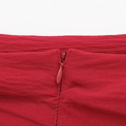 Dam Chiffongskjorta Långärmad Patchwork Luftig Stil-4