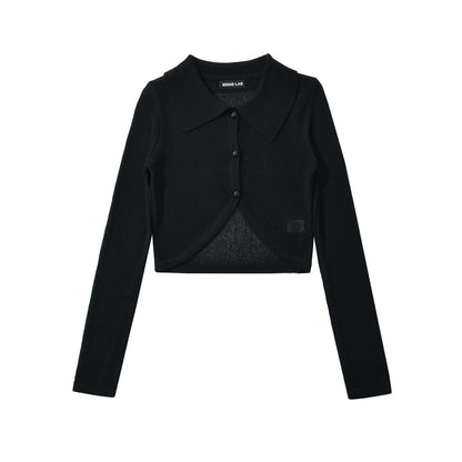 Dam Kort Kofta Patchwork Design 100% Bomull-1