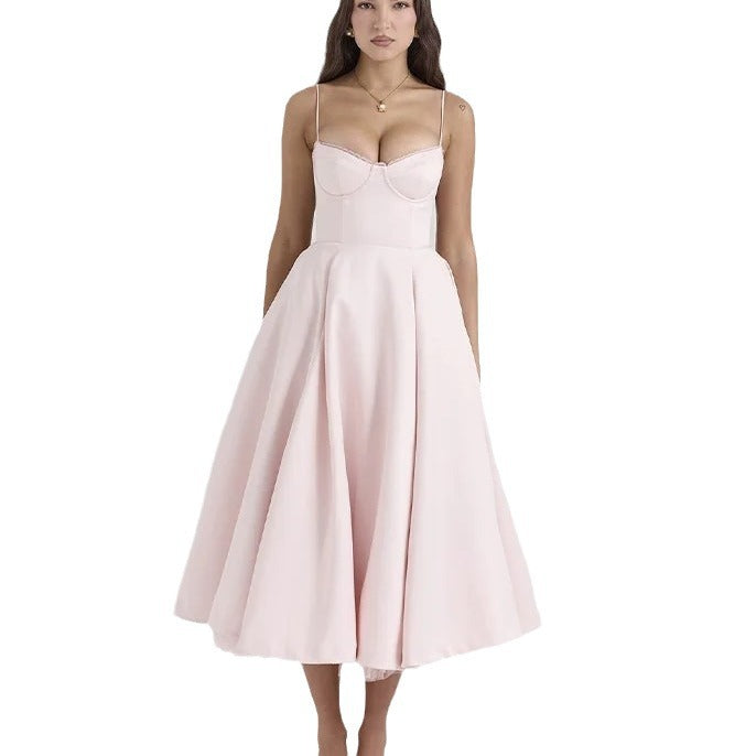 Dam Camisole Slim Dubbel-Lod-liknande Spandex Polyester-6