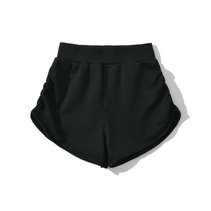 Kvinnors Fritidshorts Sportig Andningsbart Material Hög Midja 9