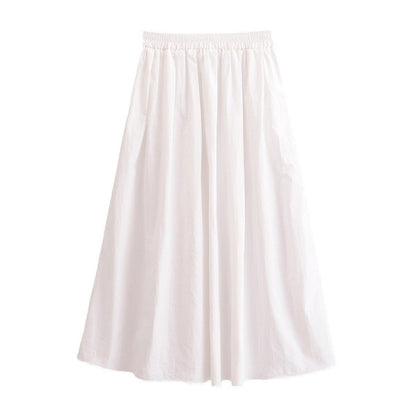 Variant image for Dam Set Slim Fit Kort Skjorta och Medium Lång Kjol Högkvalitativt Tyg-13