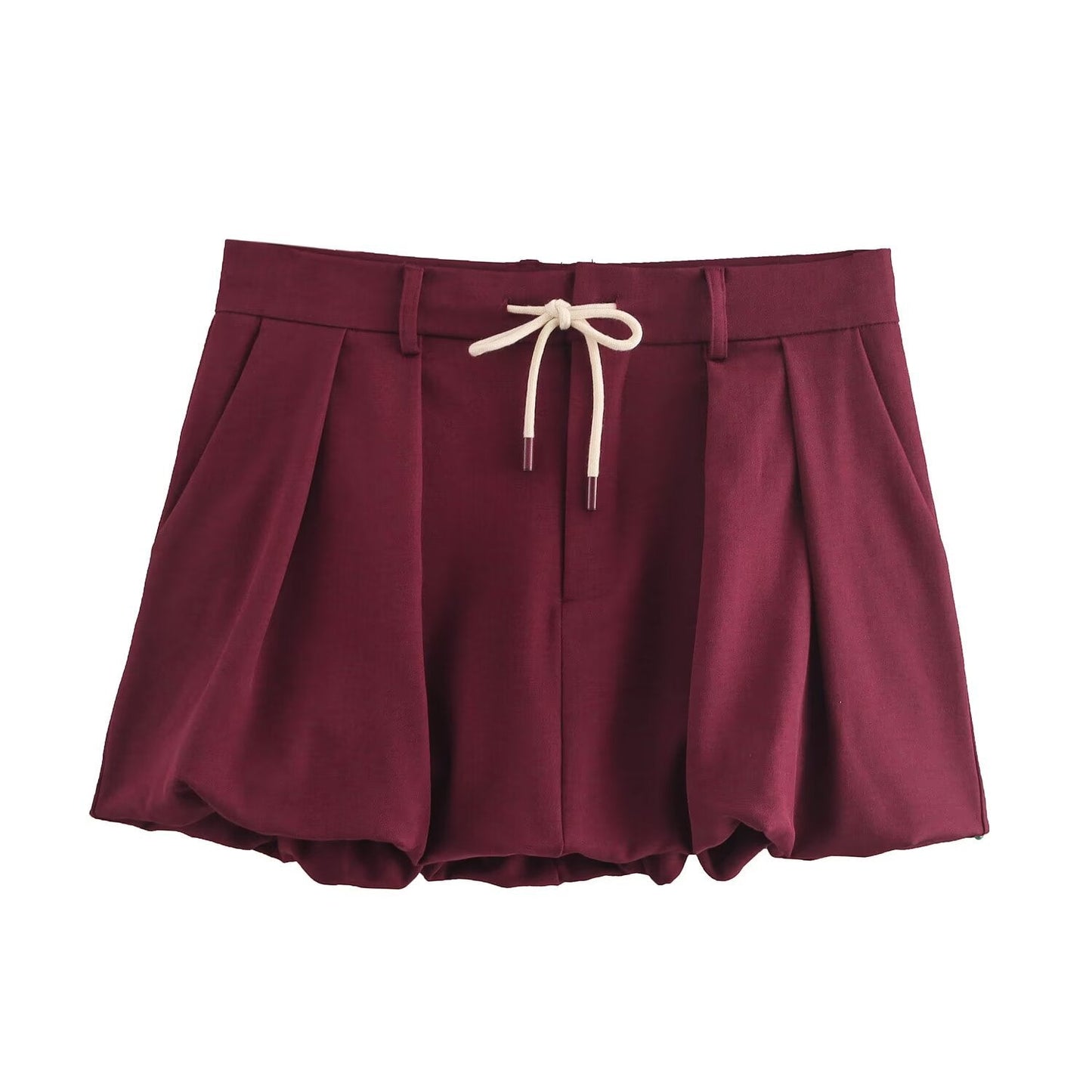 Dam Kortärmad Skjorta och Vadderade Shorts i Polyester för Sommarkläder-4